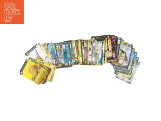 Samling af cirka 80 dino kort (str. Cirka 80 stykker)