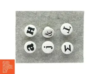 magneter i porcelæn (str. 3 x 4cm)