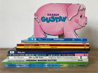 Diverse børnebøger sælges for 10 kr./stk.