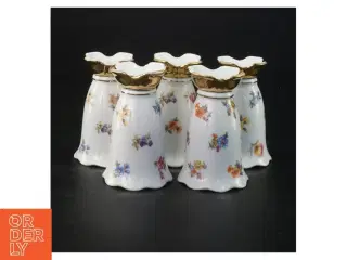 Porcelæns vaser, små (str. 10 x 6,5 cm)