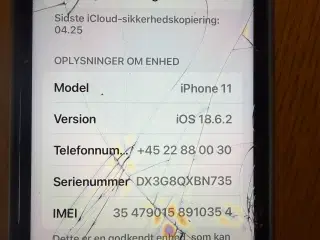 iPhone 11 - virker 