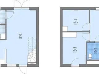 3 værelses hus/villa på 85 m2, Ringkøbing