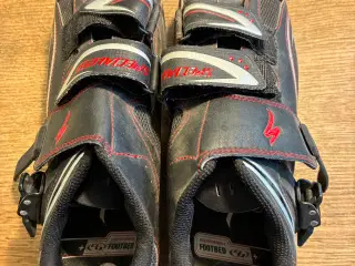 Cykelsko med klikpedalsystem