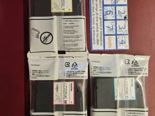 3 nye Originale Brother blækpatroner sælges. 