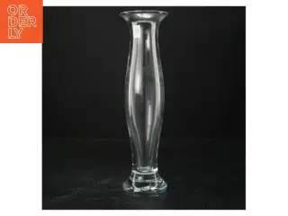 Glasvase fra Holmegaard (str. 27 cm)