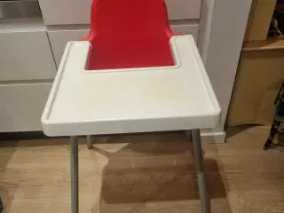Rød ikea højstol