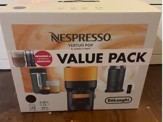 Helt ny Nespresso Vertuo POP + 12 Kapsler