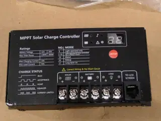 Solpanel 12V, 50 watt komplet sæt 
