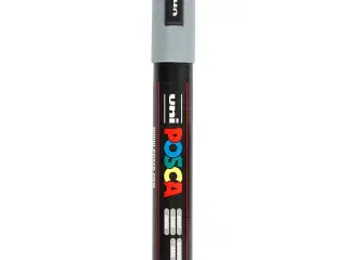 Posca Tusch, PC-5M, streg 2,5 mm, medium, grå, 1 stk.