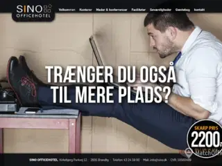 Full-serviced kontorhotel i professionelt miljø