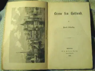 Henrik Scharling: Breve fra Holland