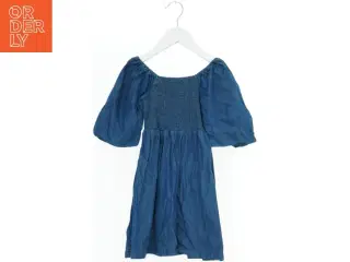 Blå denim kjole med korte ærmer fra Molo (str. 104)