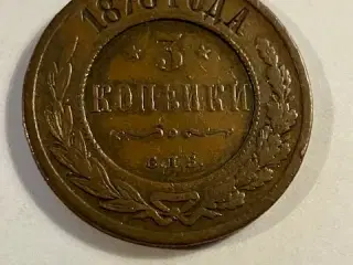 3 Kopeks 1878 Rusland