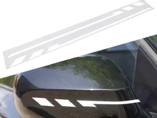 Stribe til spejle white