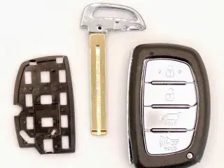 Bilnøgle reparations kit til Hyundai 4 knaps keyless / nøgle fri type