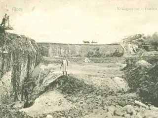 Kridtgravene, Frøslev. 1906