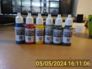 Vallejo model color (6 farver)
