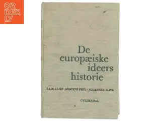 De europæiske ideers historie bog
