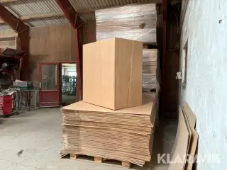 Pap container 300 styk. anslået