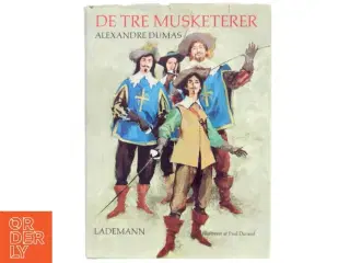 De tre musketerer bog fra Lademann