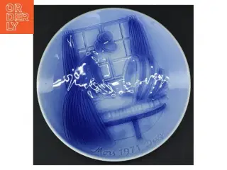 Royal Copenhagen samlerplatte, mors dag 1971