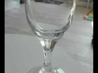 Holmegaard ideelle glas ca. 19,5 cm (13 stk) og 6 