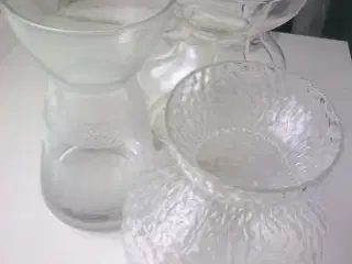 Holmegaard i sæt af 3 løgvaser