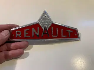 Renault skilt gammelt / ubrugt 