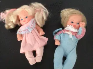 Tvilling dukker pige og dreng