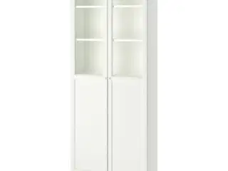 IKEA Vitrineskab 80x30x202 cm Hvid