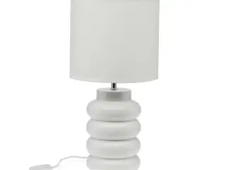Bordlampe Versa Hvid Keramik 60 W 20 x 40 cm