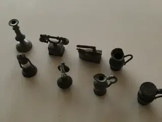 Miniatureting i tin til fx sættekasse