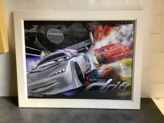 Billede af cars/ mcqueen med ramme