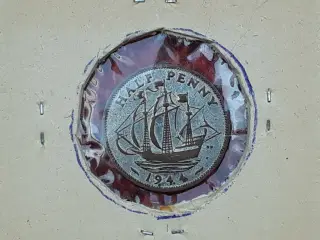 Kong George VI Half Penny 