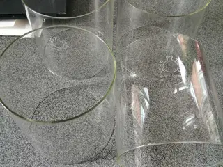 Cylinderglas til petroleumslamper vintage