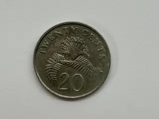 20 Cents Singapore 1991