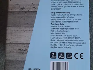 Kabeltromle 20 meter