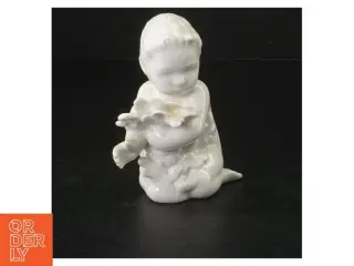 Porcelænsfigur af Siddende Pige fra B&G