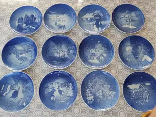 Juleplatter BG 12stk