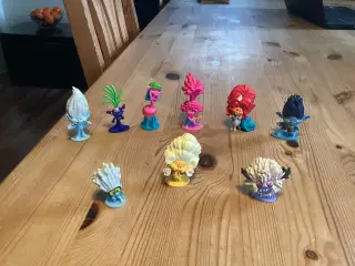 Trolls Figurer, Dvd, Bog, Taske