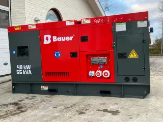 Bauer Diesel Generator 40 KW/55 KVA