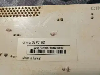 Terratec  inergy s2 pci HD kort