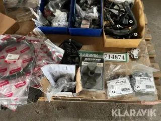 Diverse reservedele til båd