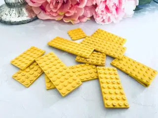 Lego gul små plader 