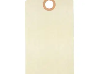Manilamærker, str. 5x10 cm, 250 g, creme, 1000stk./ 1 pk.