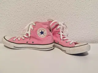 Pink converse sko str 39