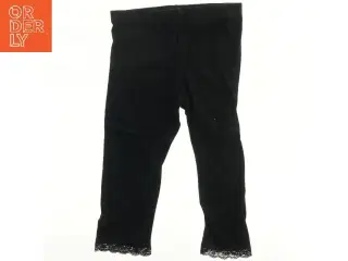 Leggings med blondekant (str. 140)