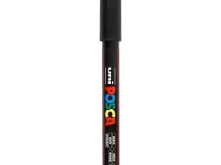 Posca Tusch PC-1MR, 0,7 mm, Sort - Ekstra-fine