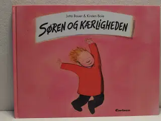 Jutta Bauer: Søren og Kærligheden. 1. udgave 1999.
