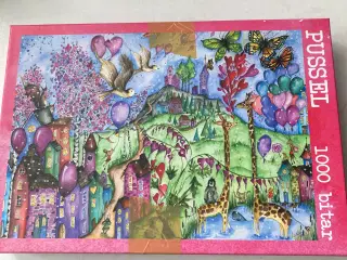 Puslespil 1000 brikker